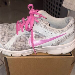 Nike Women's Athletic Shoes with Pink and Gray